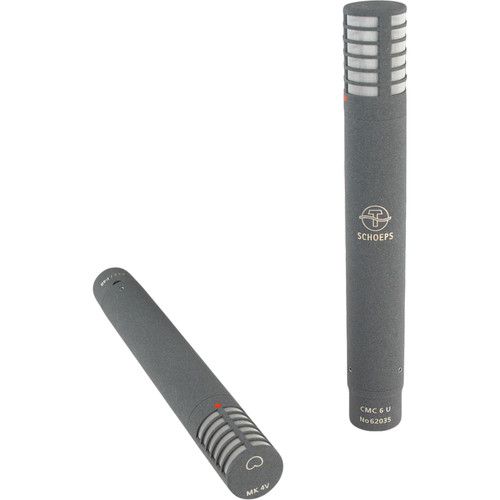 Schoeps Colette CMC 6 Microphone Amp and MK 4V Side-Address Cardioid Condenser Capsule (Matched Pair)